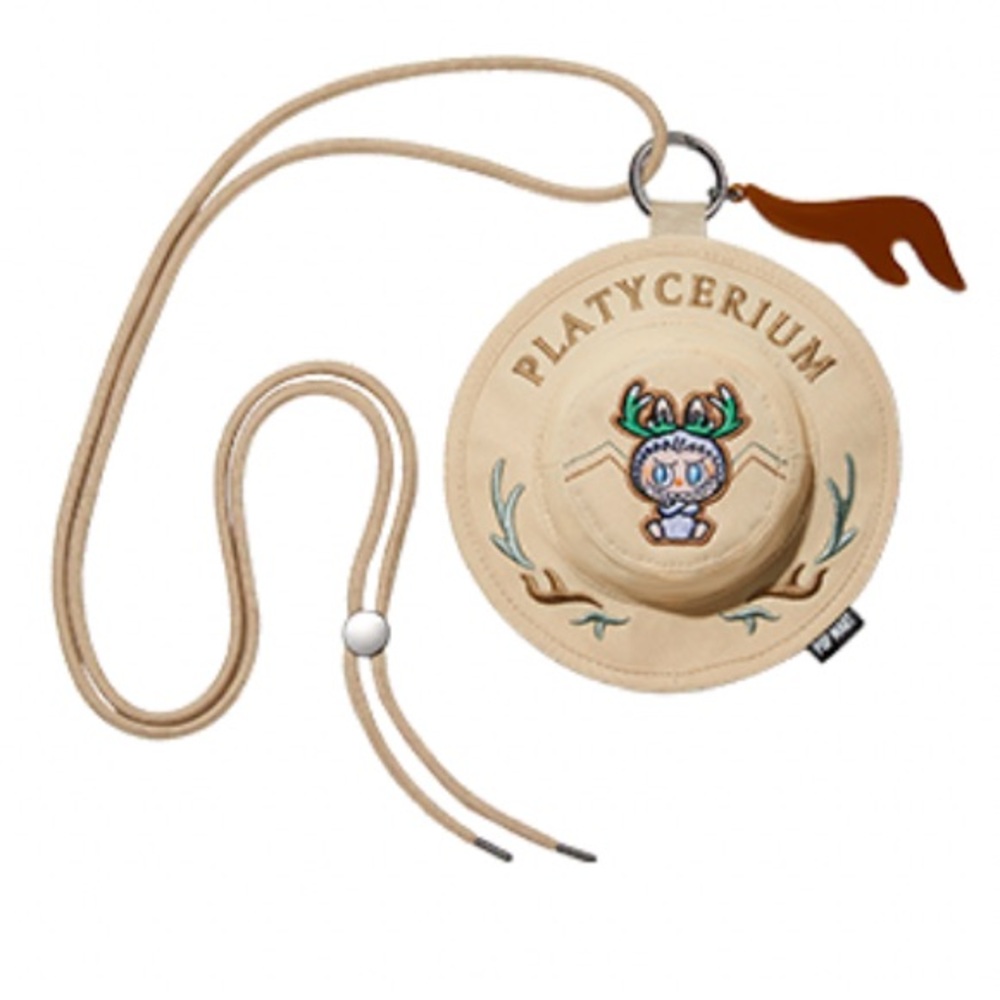 Labubu Bucket Hat Mini Bag - Platycerium